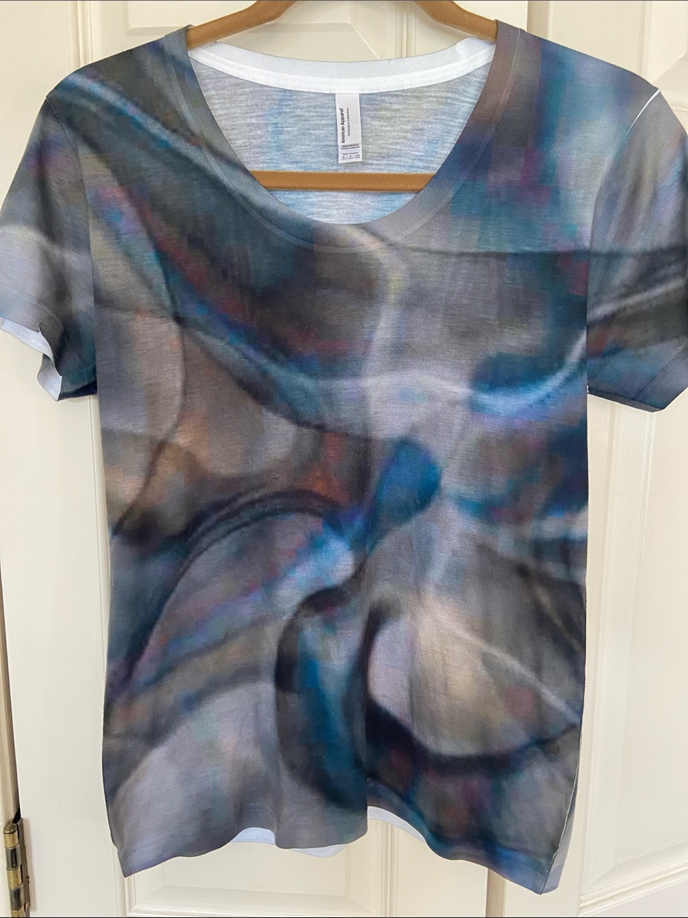 American Apparel Printed Fabric Tee